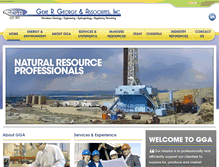 Tablet Screenshot of gga-inc.com